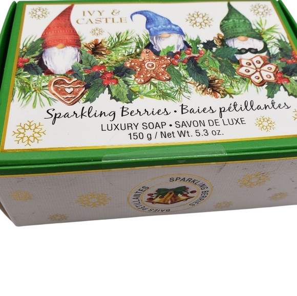 Ivy & Castle Sparkling Berries Luxury Soap 150g New - Picture 2 of 9